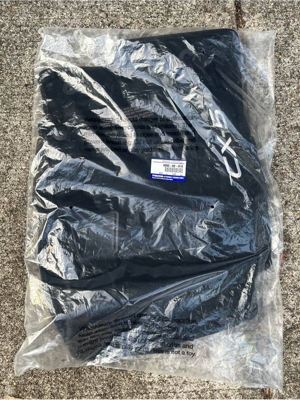 2013-2016 Mazda CX-5 Black Carpeted Floor Mats Front & Rear Set OEM 0000-8B-R10A